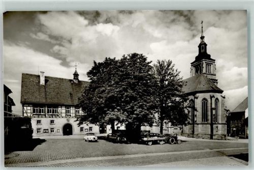 Königsberg Marktplatz DKW Meisterklasse Auto