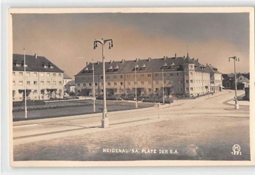Heidenau Heidenau in Sachsen. Platz der S. A ungelaufen Top Erhaltung.