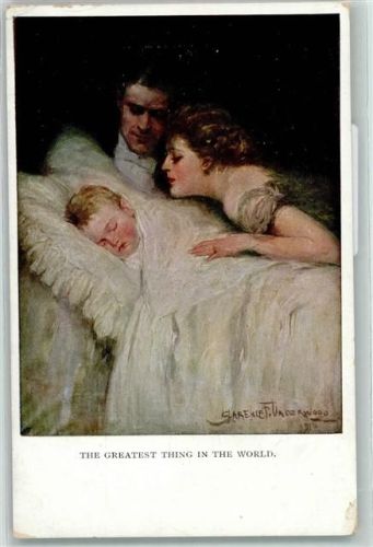 1914 The Greatest Thing In The World Mutter und Kind Verlag M.Munk Vienne Nr. 742