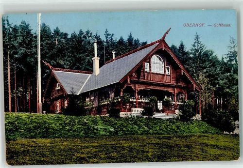 Oberhof 1919 Golfhaus AK