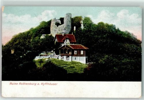 Steinthaleben Ruine Rothenburg a. Kyffhäuser