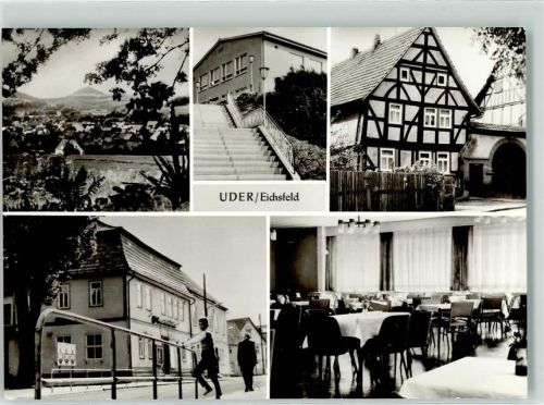Uder FDGB Ferienheim altes Fachwerkhaus Konsum Gasthaus