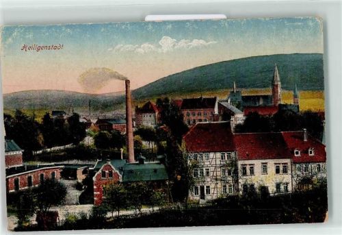 Heilbad Heiligenstadt Kirche Schornstein Rauch