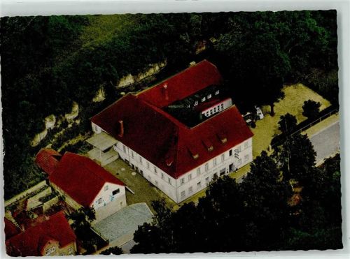 96224 W8622 Burgkunstadt - Fliegeraufnahme Christian Müller Metzgerei und Gasthof