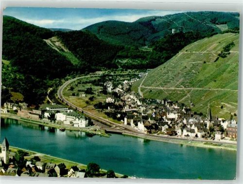 Bullay Blick auf Alf Mosel