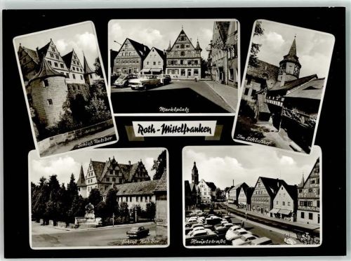 Roth Marktplatz Schloß Ratibor Hauptstraße