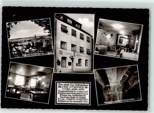 Auerbach Gasthaus Auerbachs Keller Blick in das historische Kellergewölbe