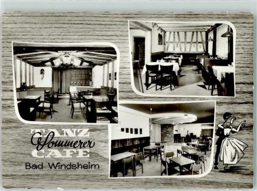 Bad Windsheim Gasthaus Tanzkafe Sommerer