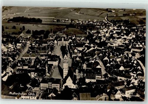 Pfaffenhofen Fliegeraufnahme