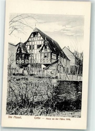 Kröv 1658 Haus an der Fähre