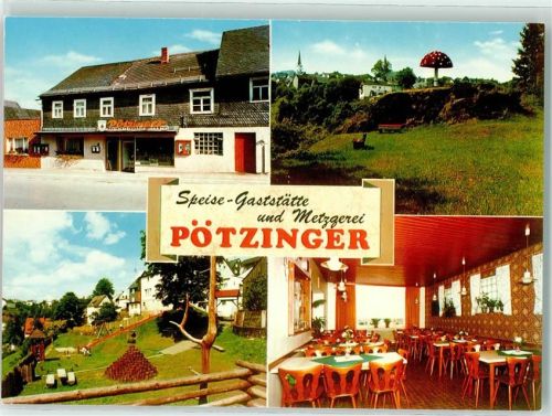Nordhalben Gasthaus und Metzgerei Pötzinger
