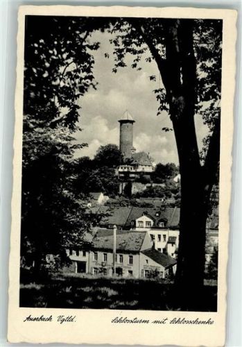 Auerbach Schloßturm Schloßschenke