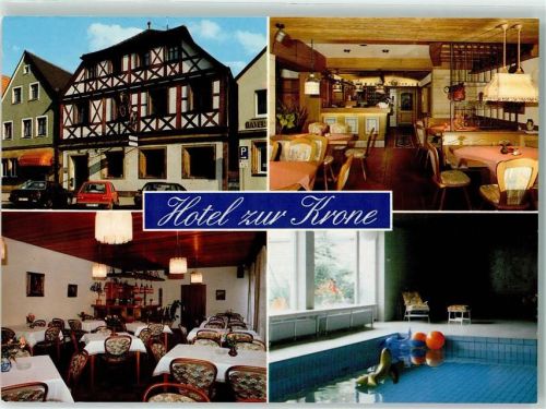 Weismain Hotel Gasthaus Pension zur Krone Auto Hallenbad