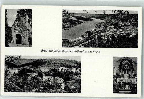 Vallendar Kapelle Altaransicht Rhein