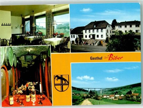 97786 W8781 Speicherz - Gasthaus Zum Biber Gastraum Viadukt