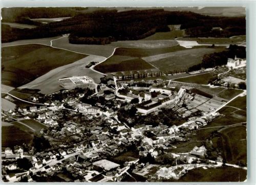 84066 W8304 Mallersdorf-Pfaffenberg - Fliegeraufnahme Kloster Mallersdorf