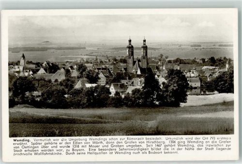 Wemding Stadtpfarrkirche Chronik
