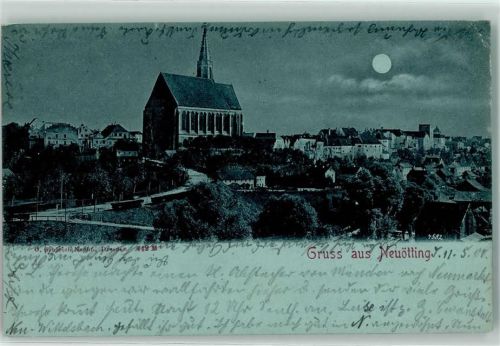 Neuötting 1900 Kirche St. Nikolaus