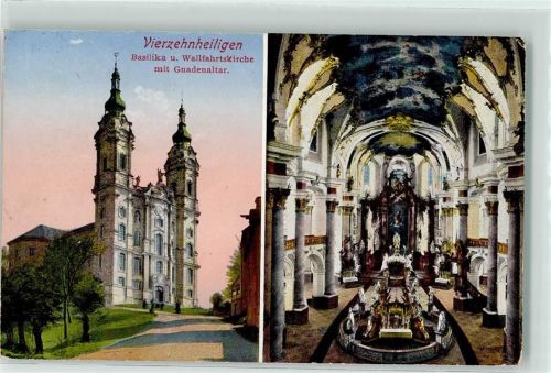 Vierzehnheiligen Basilika u. Wallfahrtskirche mit Gnadenaltar