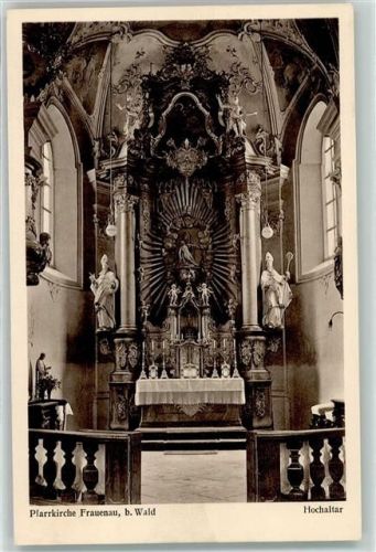 Frauenau Hochaltar Pfarrkirche