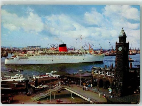 W2000 Hamburg St. Pauli Landungsbrücken Hafen