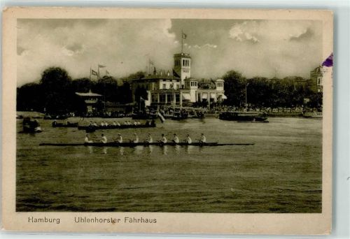 W2000 Hamburg Regatta Uhlenhorster Fährhaus AK Rudern