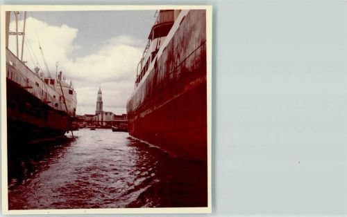 W2000 Hamburg Hafenrundfahrt Hamburgbesuch Hafen FOTO KEINE AK