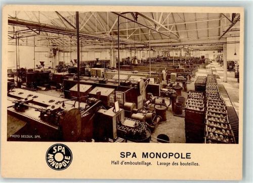 Spa Monopole Hall d'embouteillage Flaschen