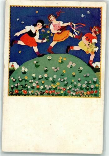 1929 Aus der Jugendkunstklasse von Prof. Cizek in Wien AK