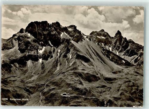 Kemptner Hütte Kratzer Mädelegabel Trettach Hüttenstempel