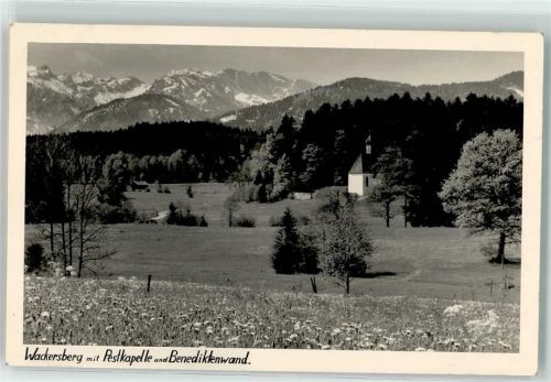Wackersberg Pestkapelle Benediktenwand