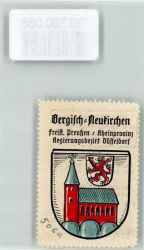 Bergisch Neukirchen Wappen Roter Löwe Rote Kapelle Kaffee Hag