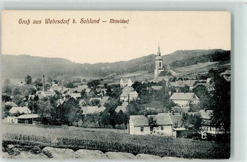 Wehrsdorf Mitteldorf Kirche Fabrik