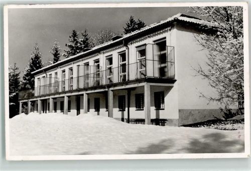 83674 W8178 Gaißach , Oberbay Foto AK Kinderheilstätte Winter