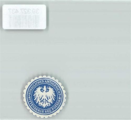 Wittenberge Königliches Amtsgericht Wittenberge Bez. Potsdam