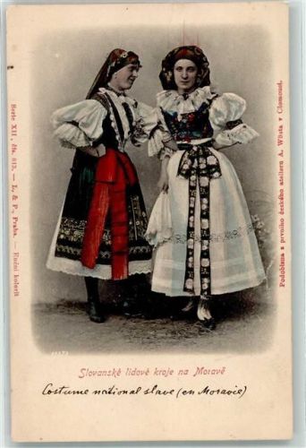 Nove Mesto na Morave Slovanske lidove kroje Tracht