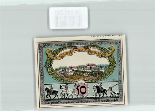49356 W2840 Diepholz 1921 - Notgeld Gutschein über 50 Pfennig für den Kreis Diepholz Nr. 21977