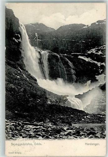 Odda 1909 Skjaggedalfos