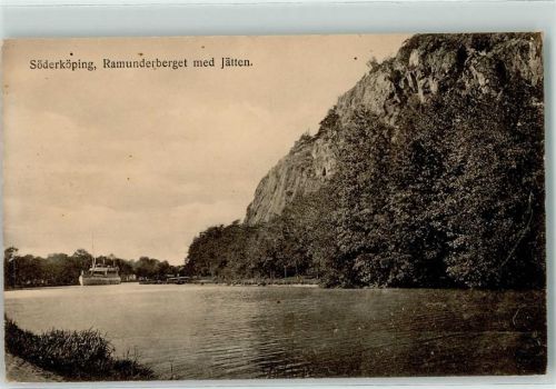 Norrköping Söderköping Ramunderberget med Jätten Schiff