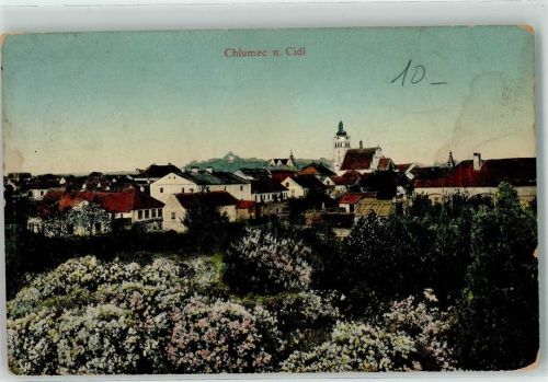 Chlumec n. Cidlinou Turm Baumblüte