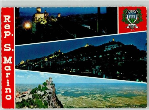 San Marino Wappen Guaita Festung