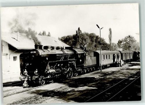 Siofok Ungarische Staatsbahn Lokomotive 424.280 2"Dh2 Fabriknr. 7436