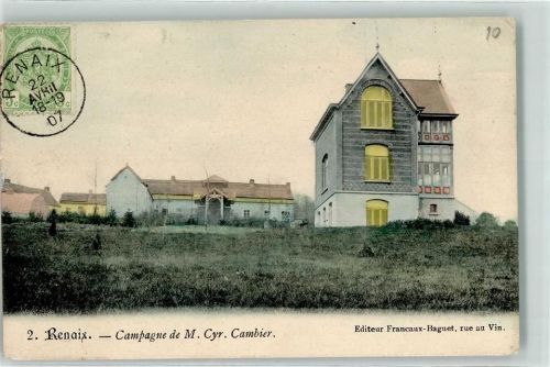 Renaix 1907 Campagne de M. Cyr. Cambier