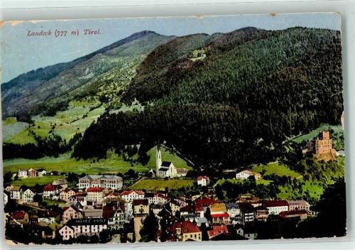 6500 Landeck Gebrauchsspuren Kirche Burg 777 m