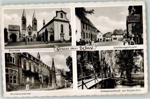 Werl Basilika Ursulinenkloster Schwanenteich Walburgisstraße