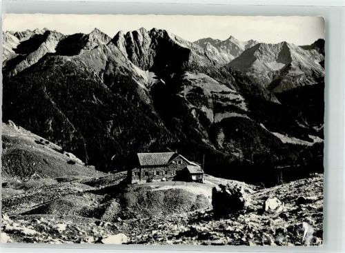6652 Elbigenalp - Hermann v. Barthhütte mit Lechtaler Alpen Hüttenstempel