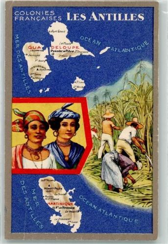 Pointe-a-Pitre Colonies Francaises les Antilles Keine AK