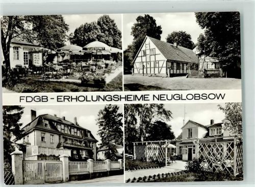 Neuglobsow FDGB-Erholungsheim Neuglobsow Garten