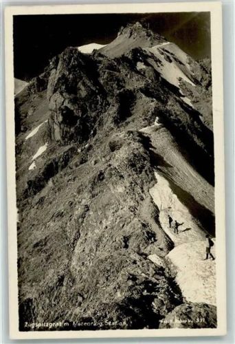 Ehrwald Zugspitzgrat Meteorlog. Station Zugspitzbahn Gipfel