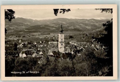 Wolfsberg mit Saualpe